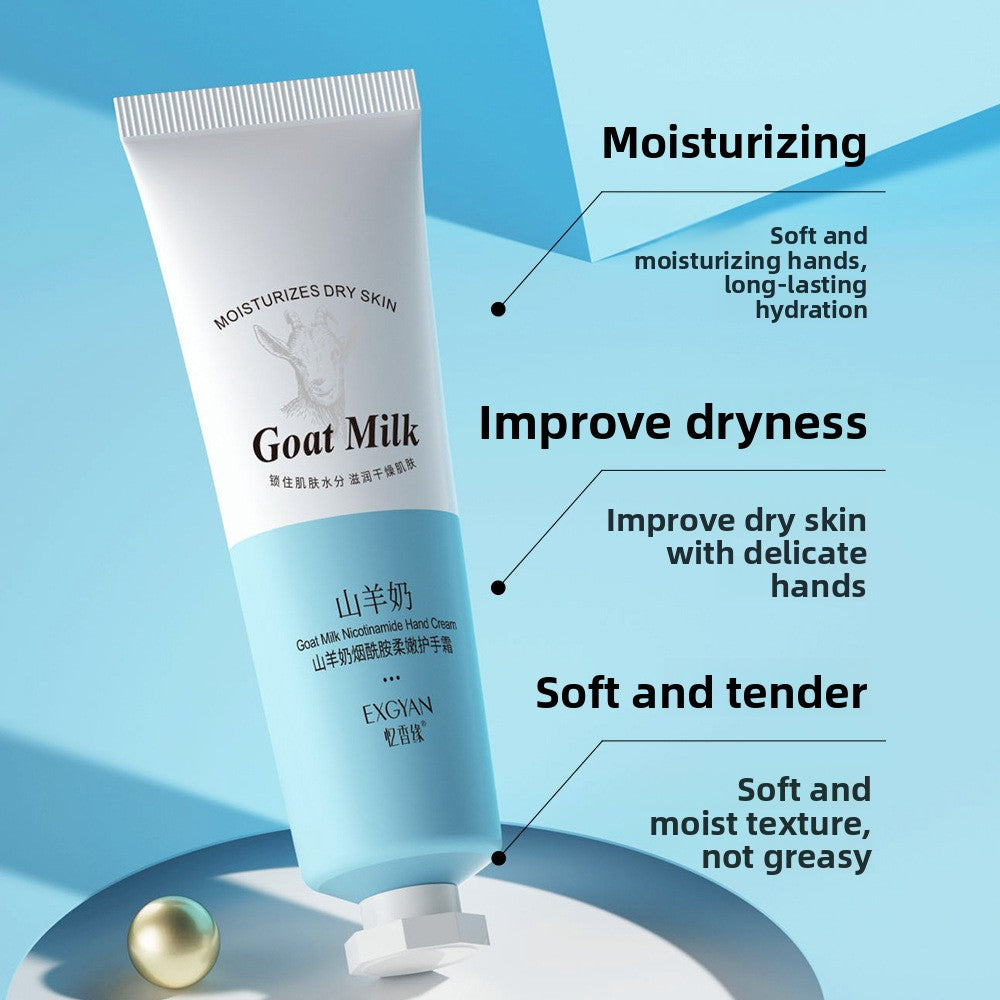 Silky Goat Milk Repair Cream | Niacinamide Hand & Skin Treatment